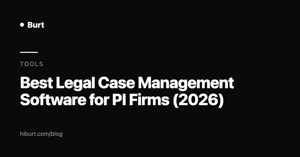 Best Legal Case Management Software for Personal Injury Firms (2026)